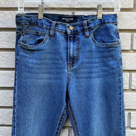 Aeropostale Kids Jeans Adjustable Waist Sz 14 - Picture 2 of 10